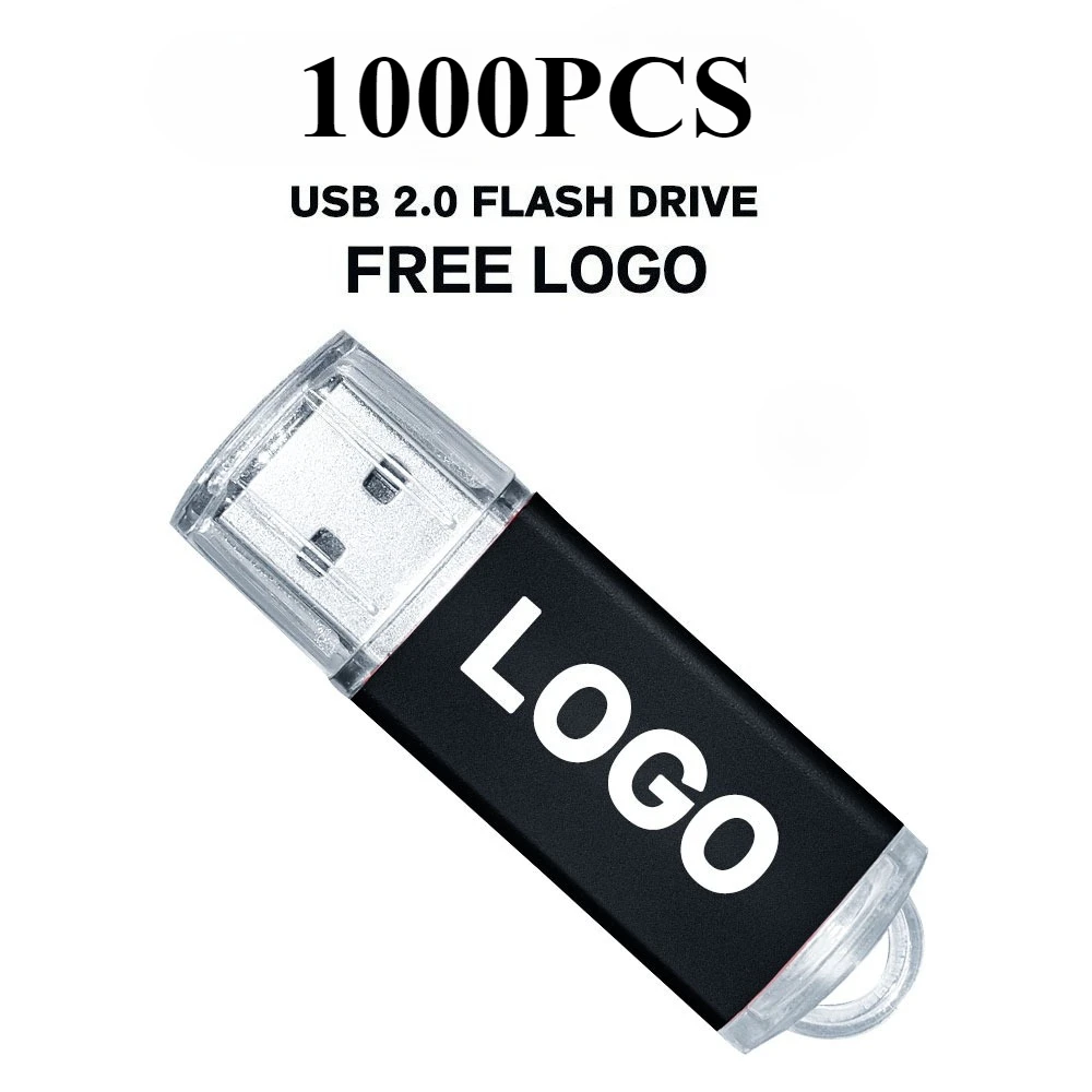 1000 PÇS/LOTE 4 GB USB 2.0