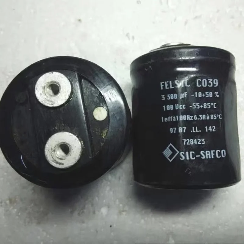 

Imported electrolytic capacitor 100V3300UF 50x65100ucc FELSIC C039 SIC-SAFC0