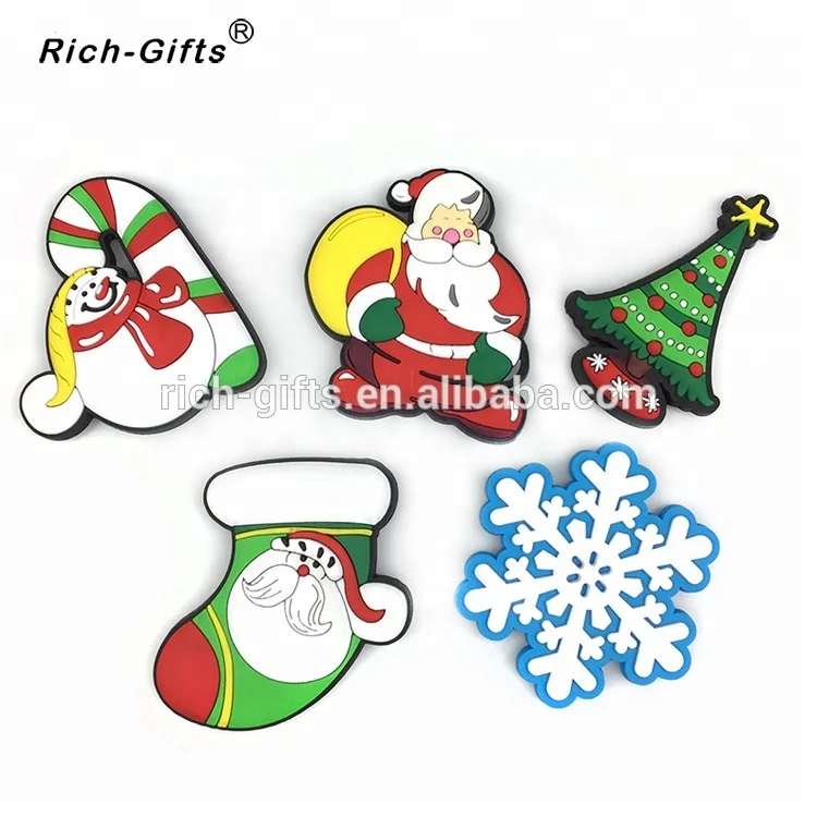 

Soft Rubber Decorative Christmas Refrigerator Magnet Sticker, Personalized, Wholesale, Custom