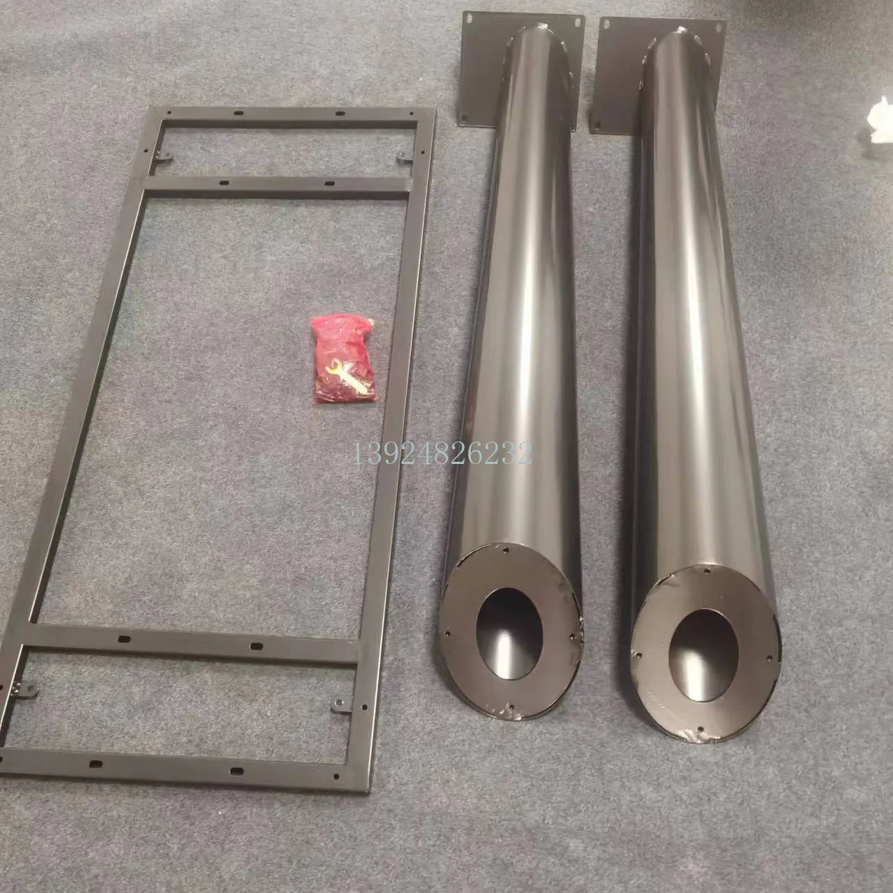 Wrought iron table leg bracket, dining table foot hardware bracket, dining table leg base