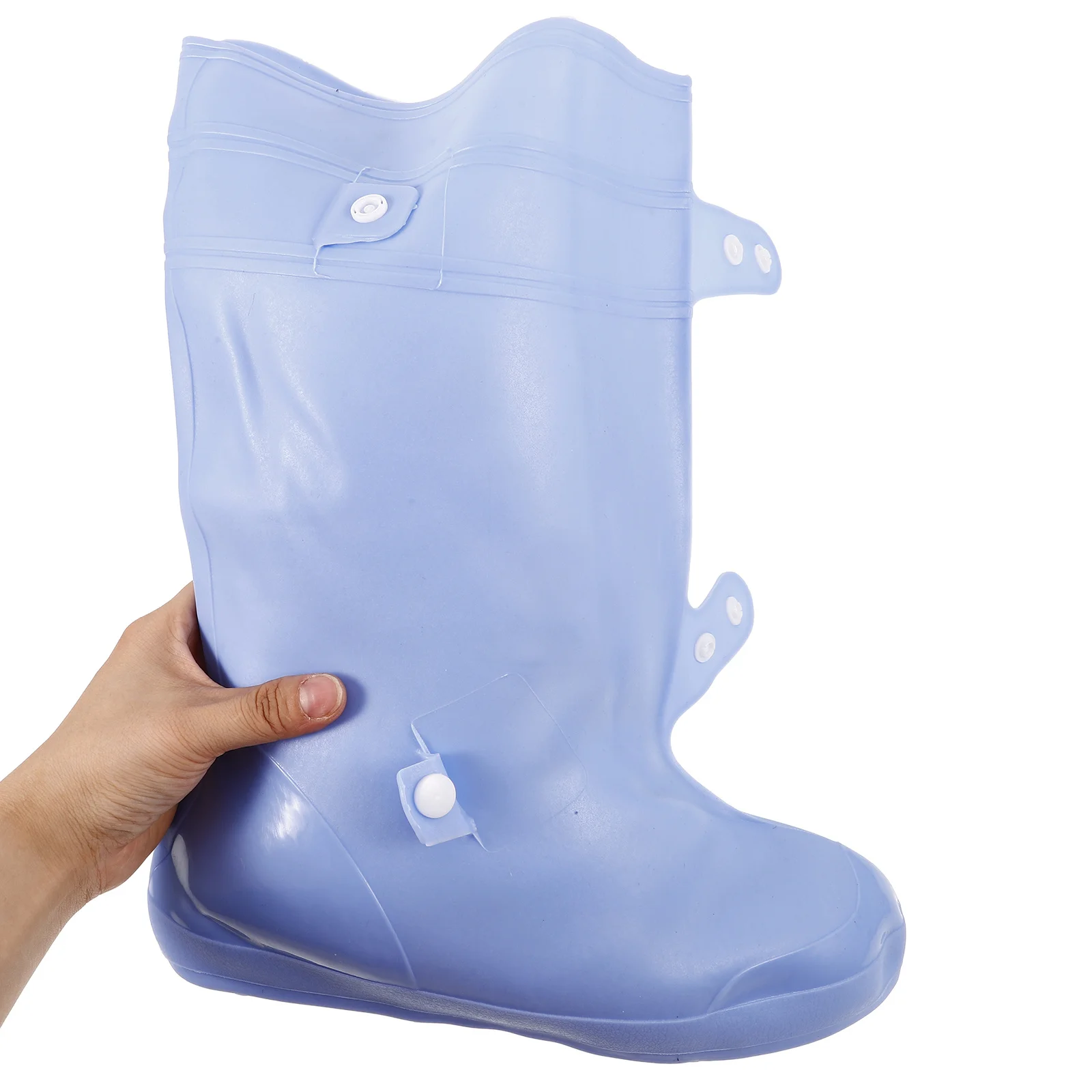 

1Pair Thickened Wear Resistant Rain Boot Overshoes Adult 38 39 Reusable Waterproof Snow Protection Portable Hiking Accessory