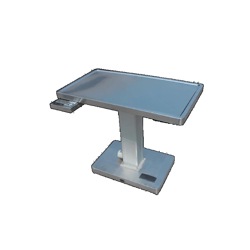 Good ZL-08 Veterinary Clinic Stainless Steel Disposal Table Pet Hospital Exam Table with Weight Scale