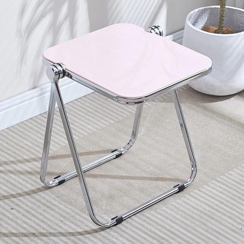 

Folding acrylic coffee table small portable simple modern side table dormitory stackable طاولات قهوه مودرن living room furniture
