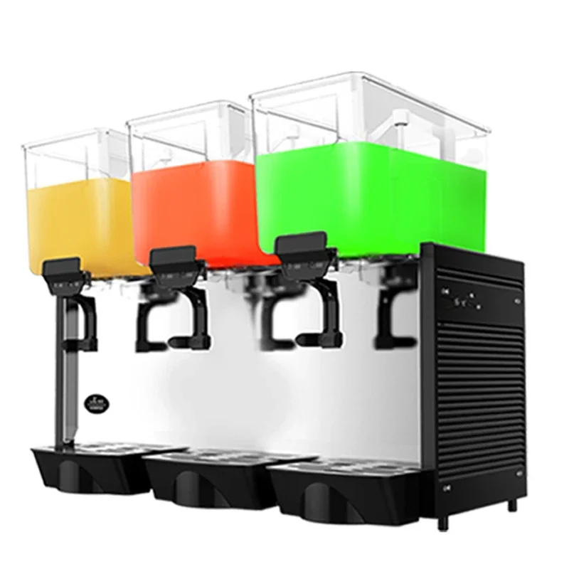 Dispenser di bevande fredde 15L * 3 serbatoi Tipo mix Dispenser di succo Macchina per bevande automatica commerciale Macchina per bevande fredde per Coca-Cola