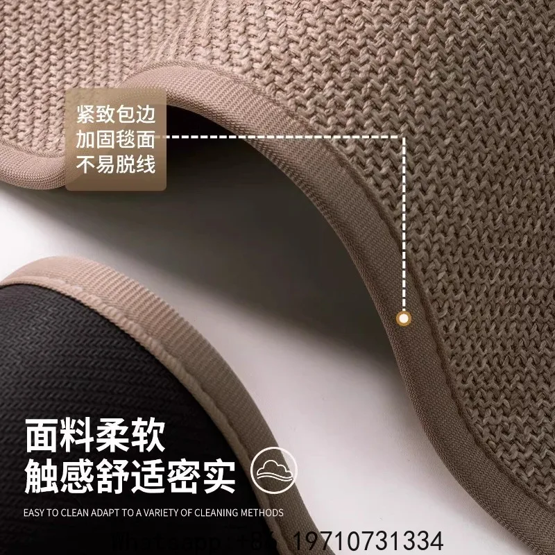 Log wind side cabinet mat leave-in absorbent tablecloth table mat oil-proof TV cabinet entrance shoe cabinet mat