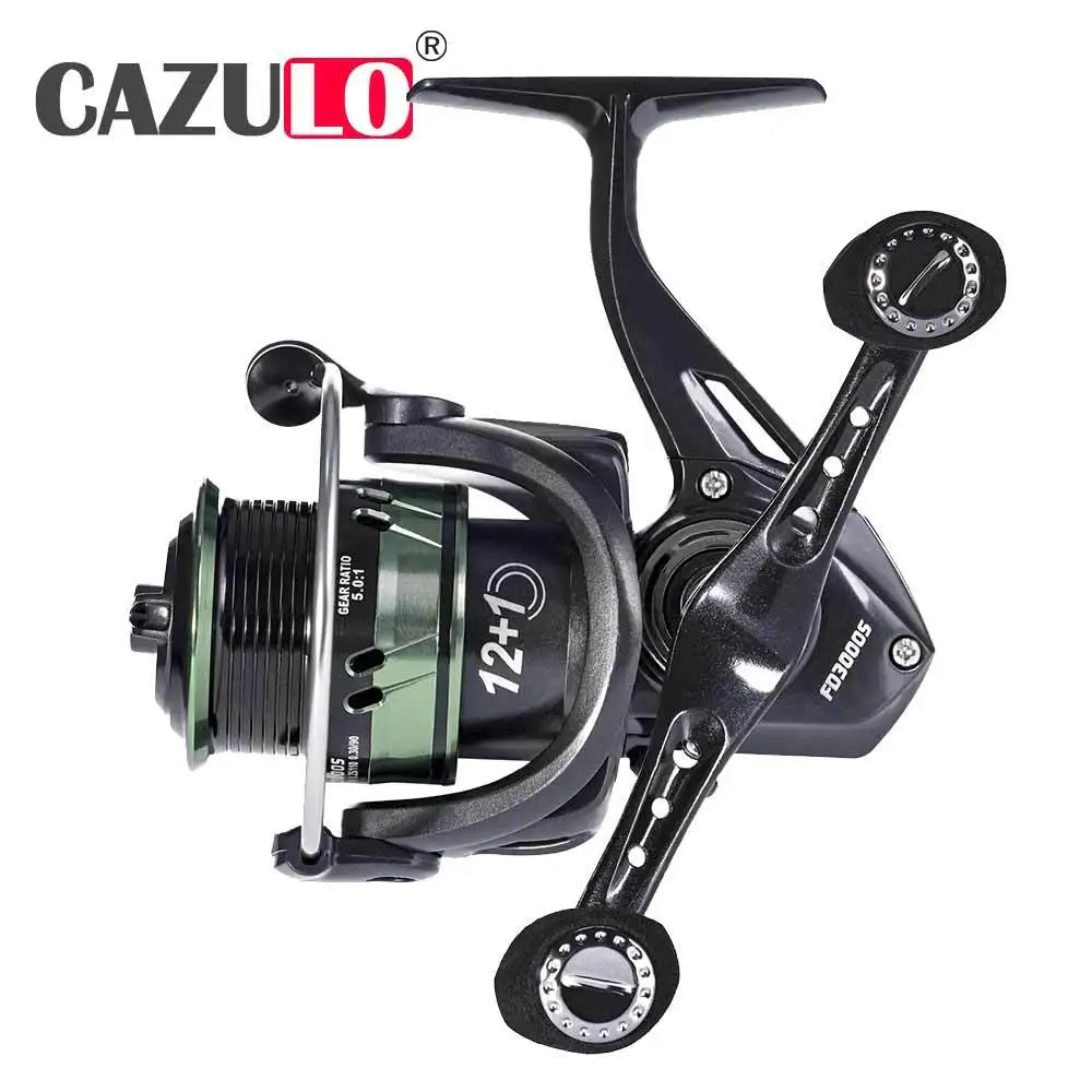 

8-10kg Drag Waterproof Series Metal Spool Moulinet Super Light Coil 5.0:1/4.7:1 Spinning Fishing Reel Peche En Mer Carretilha