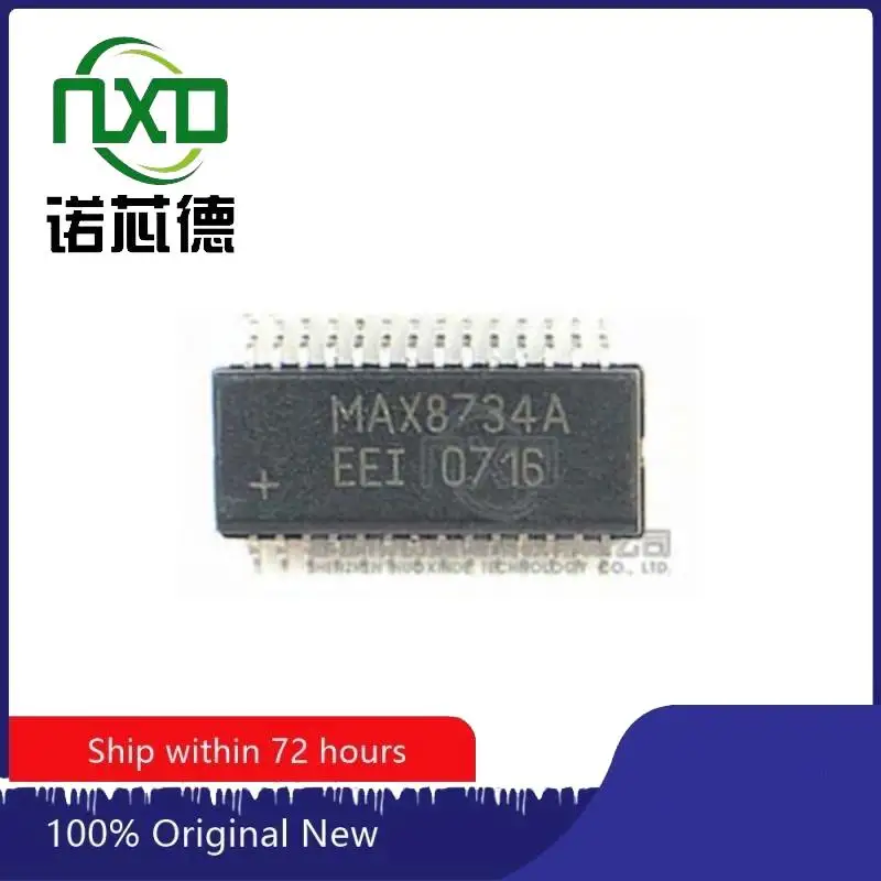

10PCS/LOT MAX8734AEEI MAX8734AEEI+T QSOP28 New and original integrated circuit IC chip