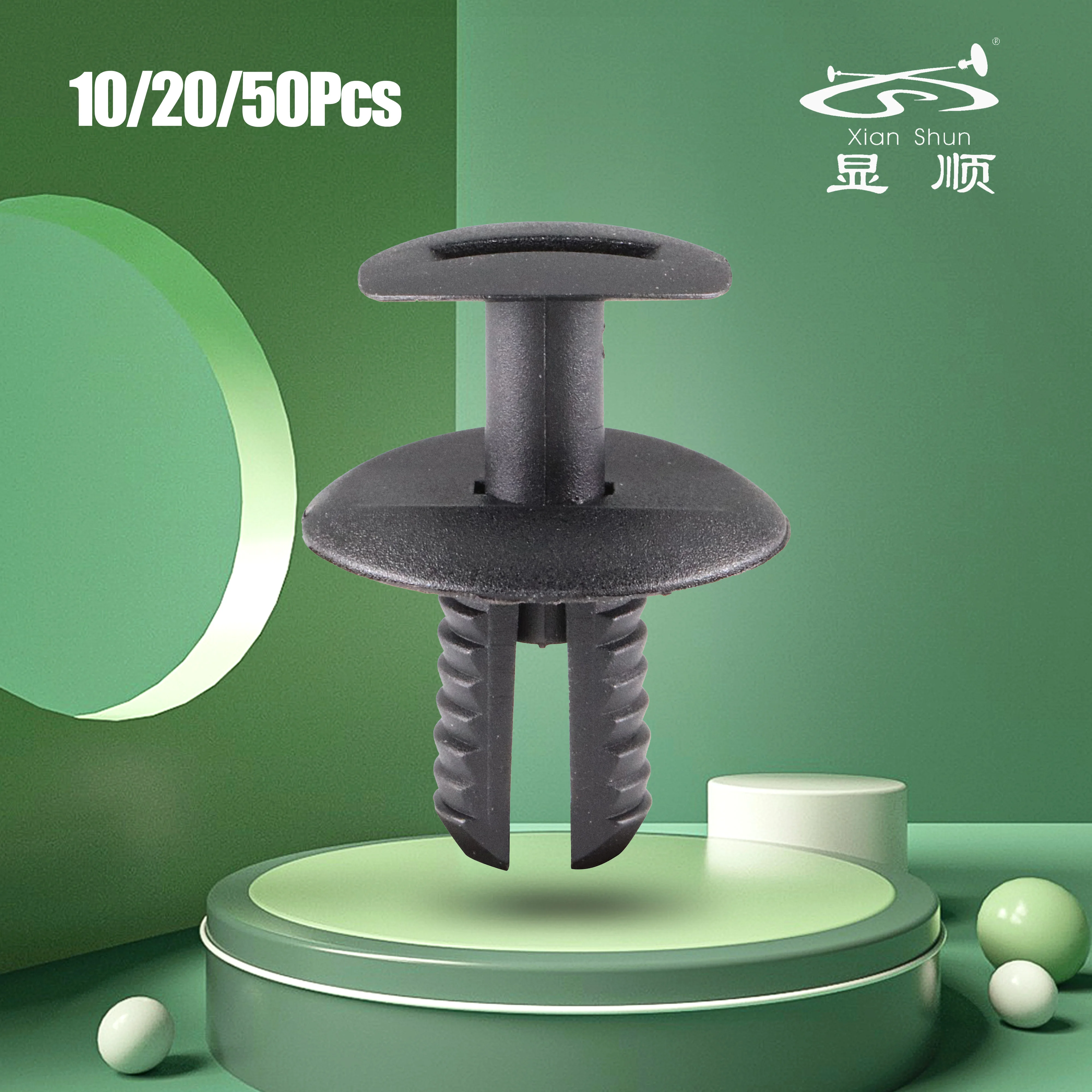 

10/20/50Pcs Black PA Front Bumper Fender Interior Replacement Parts Car Fastening Clips Car Accessories A0009913940 2E1857784