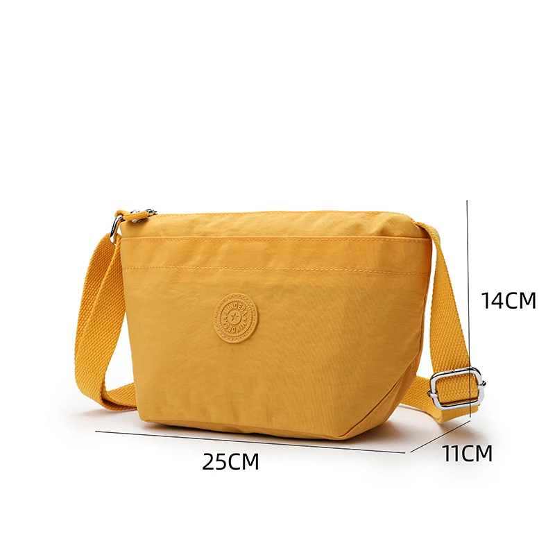 Mindesa High Quality Female Portable Nylon Fashion Leisure Shoulder Bag Crossbody Bag Ladies Bag Women Bag Waterproof