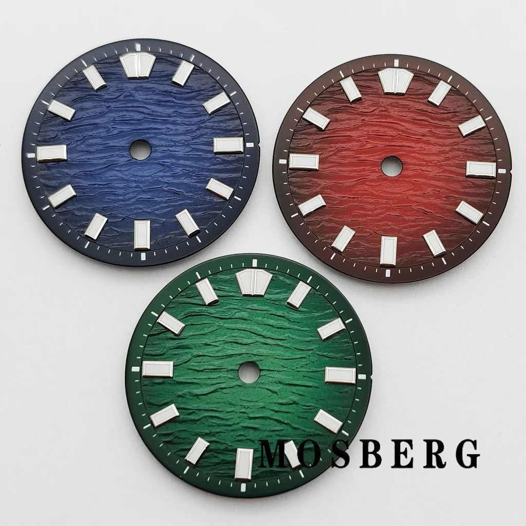 28.5mm VH31 Watch Dial With Hands Luminous Fit VH31 NH35 Miyota 8215 8205 DG2813 ETA 2824 2836 Watch Automatic Movement Parts