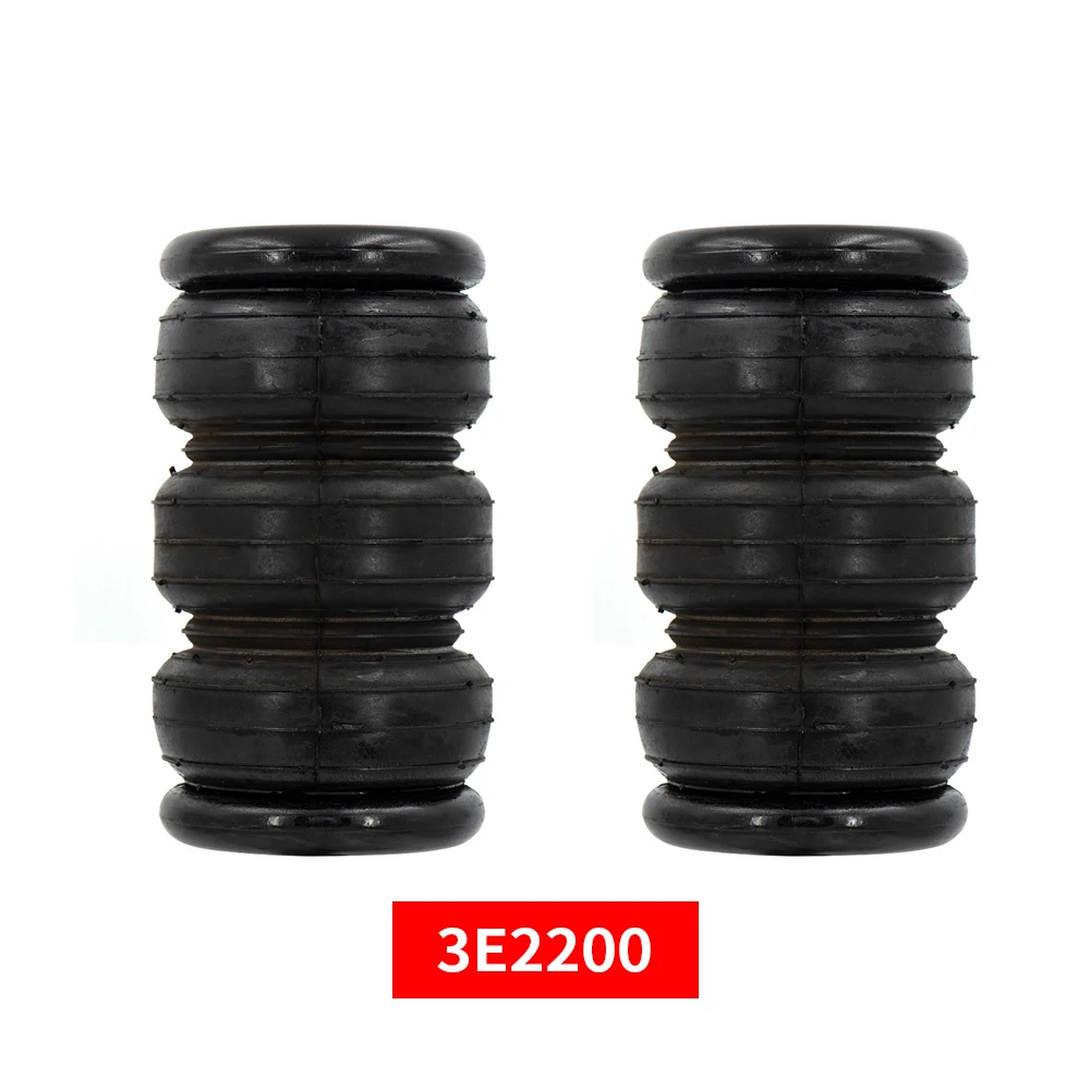 2pcs-3E2200 amortyzator pneumatyczny amortyzator pneumatyczny sprężyny Bellow gumowej amortyzatora pneumatycznego do ciężarówki lub ciężarówka typu Pickup