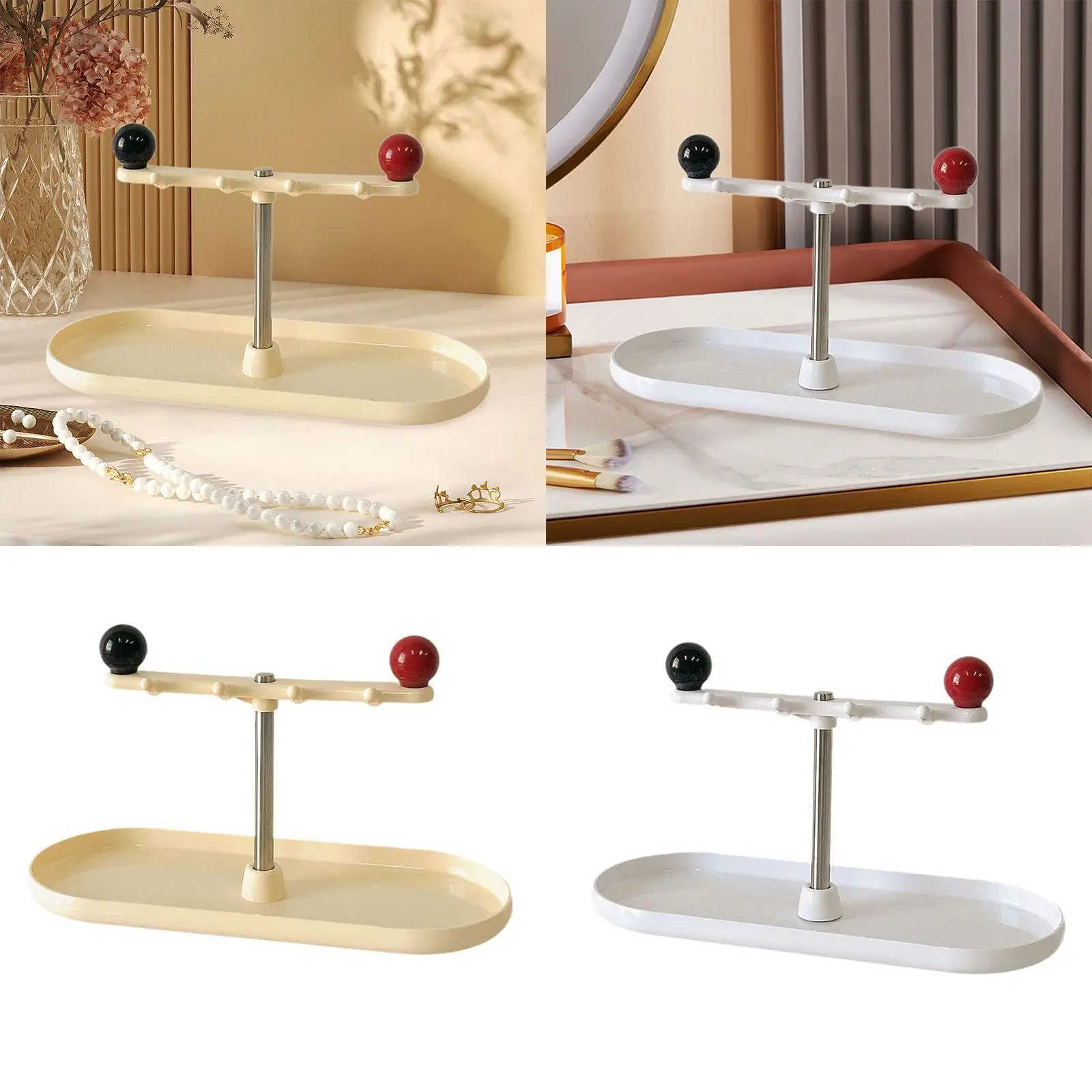 

Key Storage Rack Sundry Storage Tray Hanger Desktop with Storage Tray Jewelry Organizer Stand Entryway Key Holder Jewelry Stand