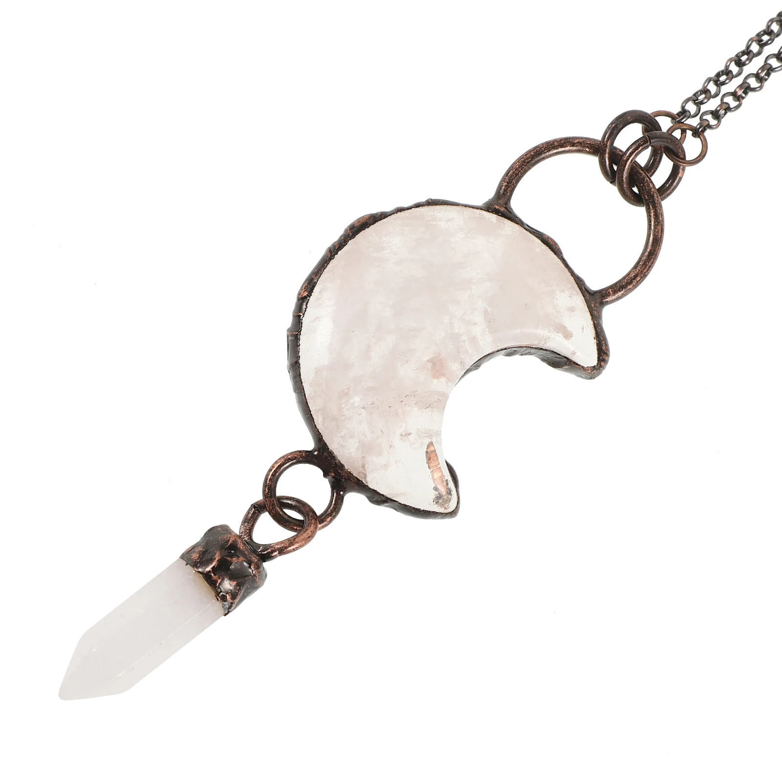 

Moon Pendant Necklace Fashion Necklaces for Women Charm Crystal Jewellery Miss Jewelry