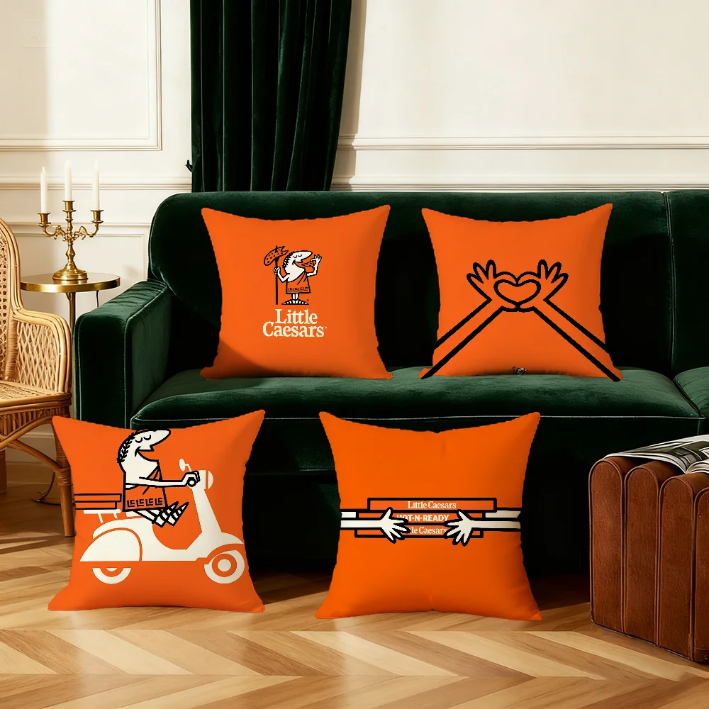 Little Cute C-Caesars Cushion Cover Pillowcase Bedroom Living Room Sofa Christmas Decorations Soft Cushion Cover With Zipper