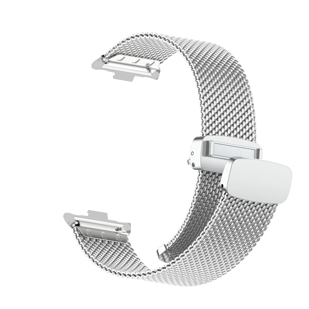 交換用磁気ミラネーゼメッシュバンド,ステンレススチール,Xiaomi Mi Band 8 pro,redmi 4用ループ