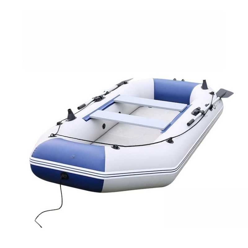 

Brushed bottom thickened anti-collision rubber boat, kayak fishing boat
