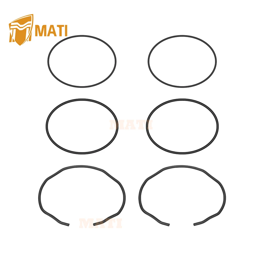 M MATI Front Fork Damper Oil Bush w/Dust Seal Kit For Suzuki GSX-R1000 2009-2024 51173-27G00 51152-47H10