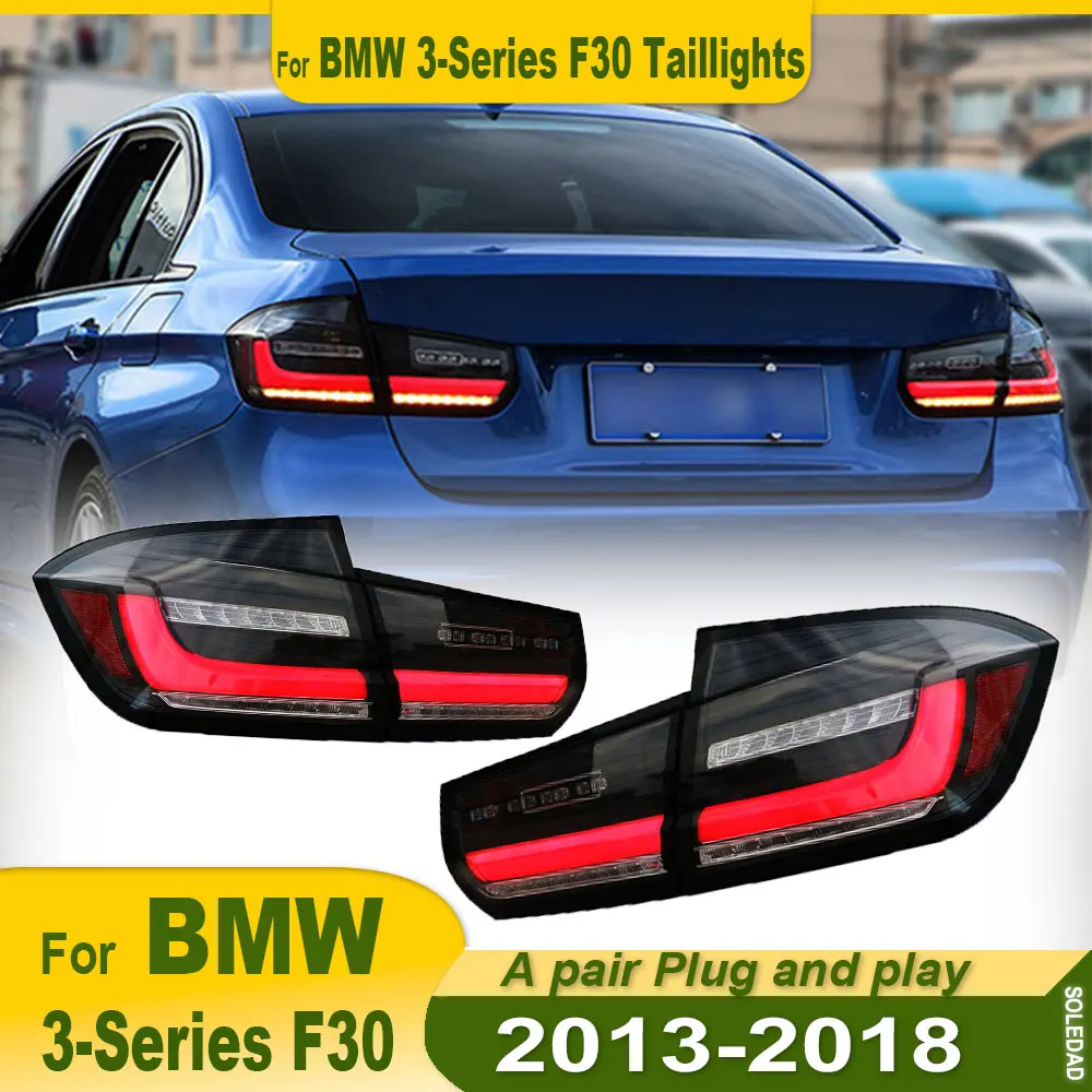 

LED Tail Light Accessories For BMW F30 F35 F80 2012 2013 2014 2015-2019 Car Rear Fog DRL Brake Turn Signal Lamp Plug and Play