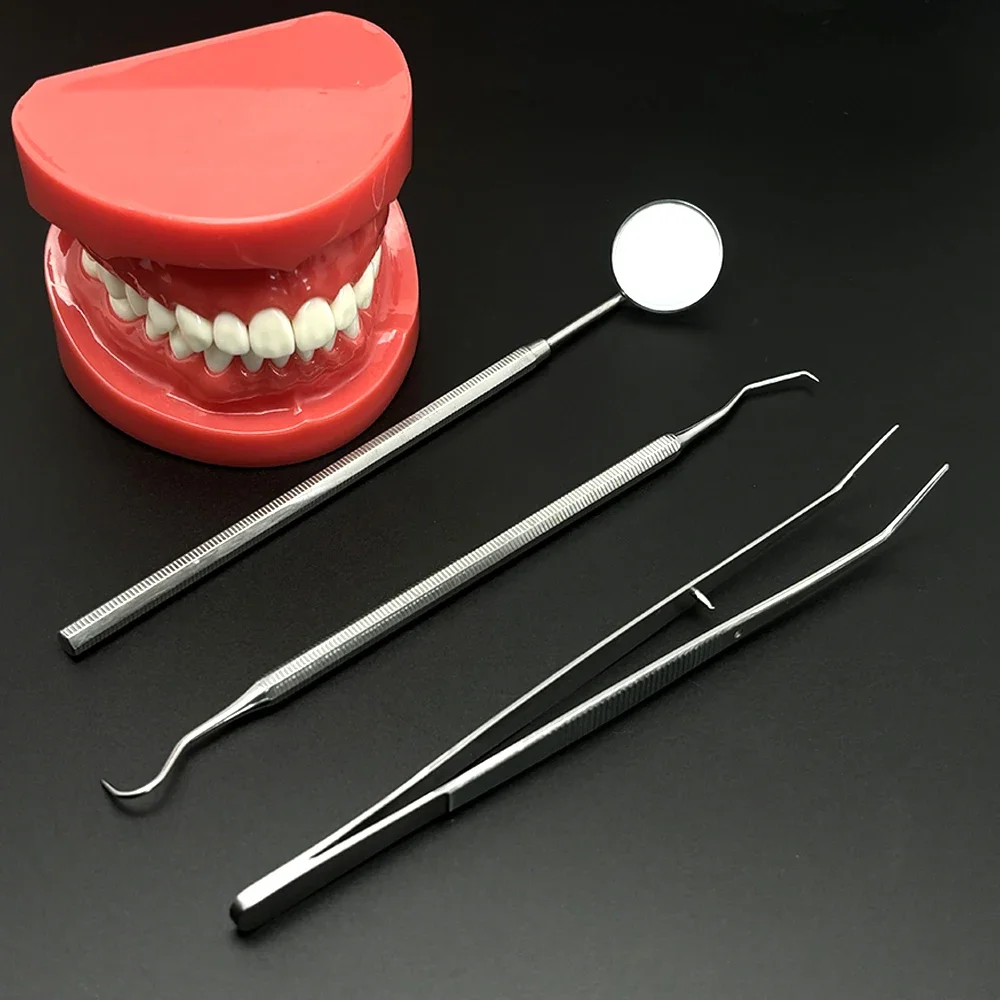 

3Pcs Dental Hygiene Tool Kit Tartar Scraper Scaler Calculus Plaque Remover for Teeth Cleaning Oral Care