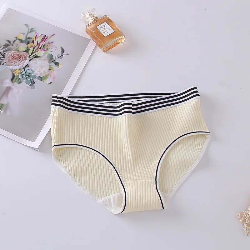 3pcs Cotton Girls Briefs Children\'s Underwear Triangle Panties Kids Underpants 2-12Years