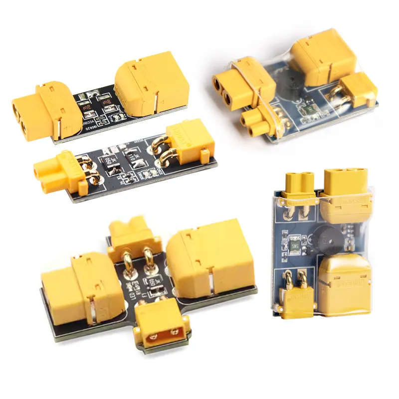 XT30/XT60 Fuse Short-Circuit Protector Plug for Model Aircraft Drones (Installation and Testing)