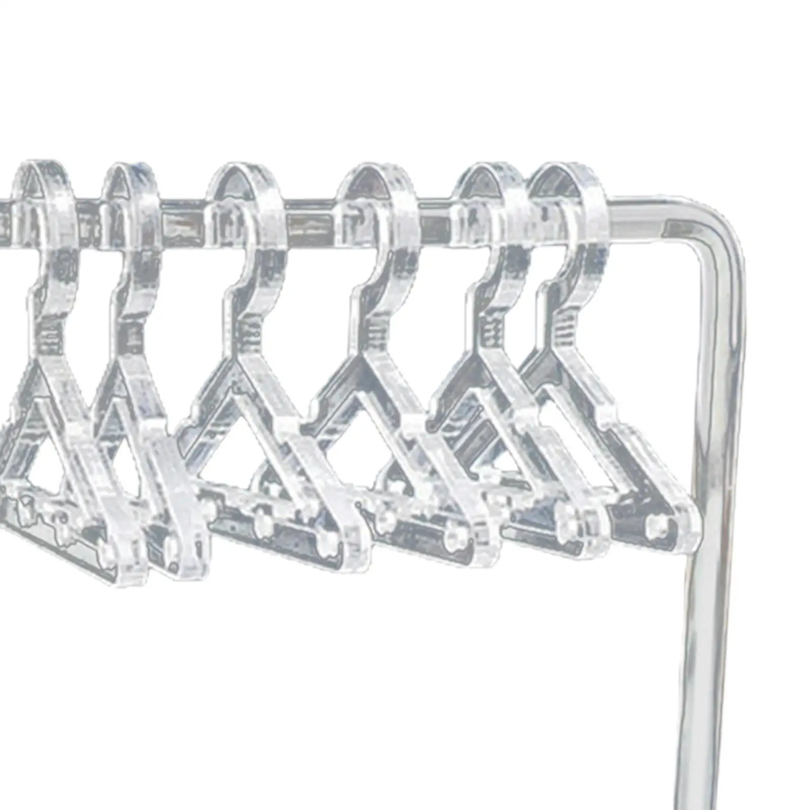 Acrylic Earring Display Stand 8Pcs Mini Hangers Dangle Earring Organizer