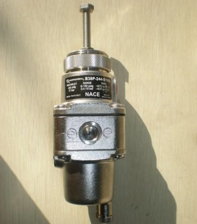 مرشح/منظم التدفق العالي (الفولاذ المقاوم للصدأ) NORGREN B38P-444-M1MA صمام تنظيم ضغط الفلتر