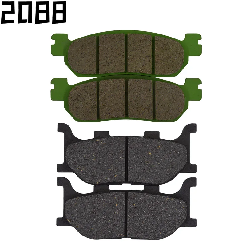 Pastillas de freno para motocicleta, para YAMAHA YP250 YP 250 D Majesty DX 1998 1999 2000 2001 2002 2003 / YP 250 Majesty DX ABS 1999 - 2003