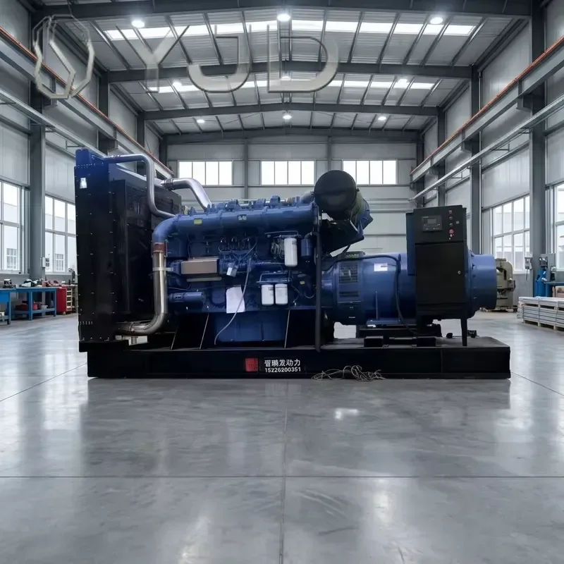 YJD Yuchai 2.8-18kw Hot Sale 450KW Open Frame Silent Type Diesel Generator Set Low Noise Remote Control ATS 24V DC Electric Star