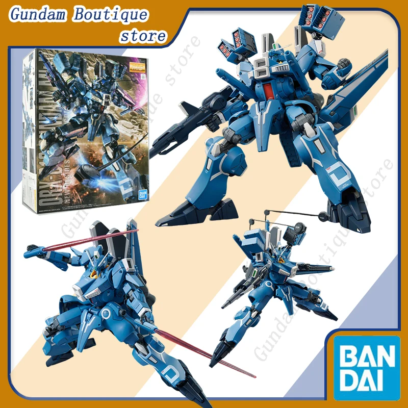 

Bandai натуральная MG 1/100 ORX-013 GUNDAM MK-V аниме фигурка робота Коллекционная сборная модель игрушки украшения подарок для детей