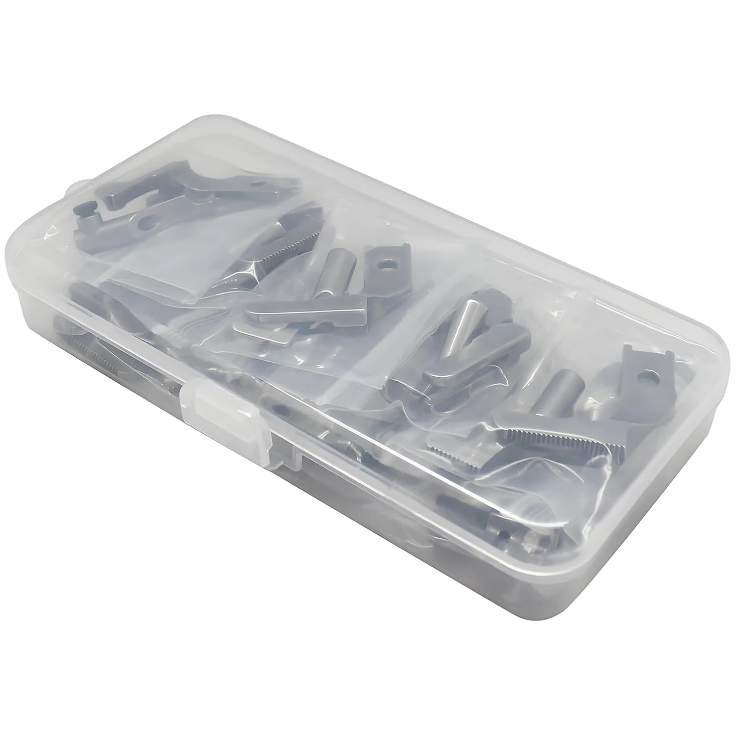 12 قطعة/المجموعة الصلب مزدوجة تو الأنابيب Welting المشي القدم ل Pfaff 145 335 545 1245 آلات الخياطة اكسسوارات