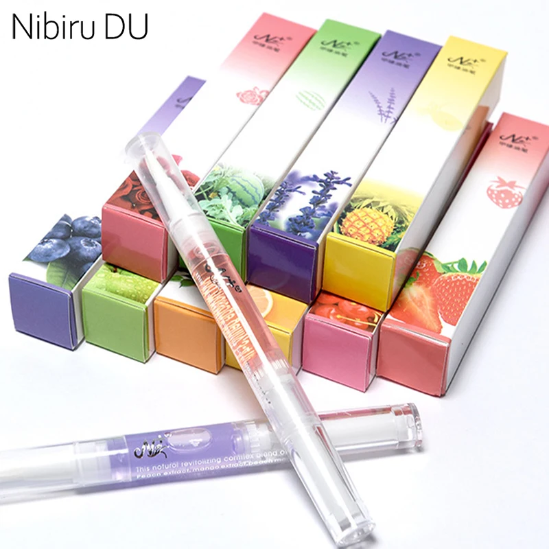 6/1pcs Cuticle Oil Pens Gel Nail Nourishment Polish for Nails Treatment 5ml Nourishment Oil For Manicure Nailfinger Care Tools