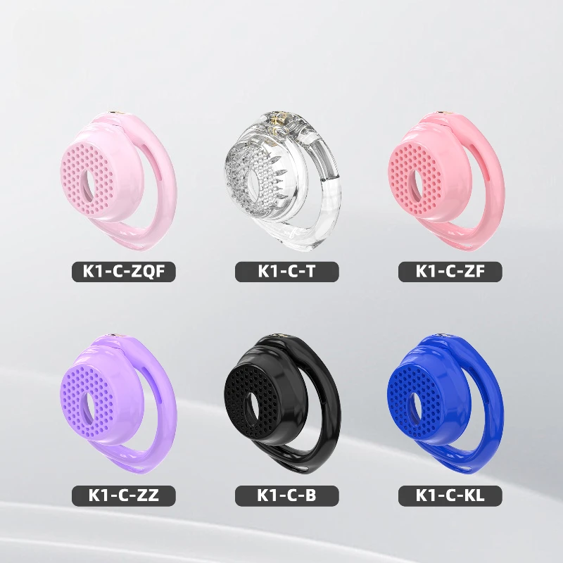 قفل العفة المضاد للمقعر للرجال 2025 CB مع 6 حلقات قفص القضيب لعبة الكبار مادة ABS تتضمن قسطرة مساعدة وحزام