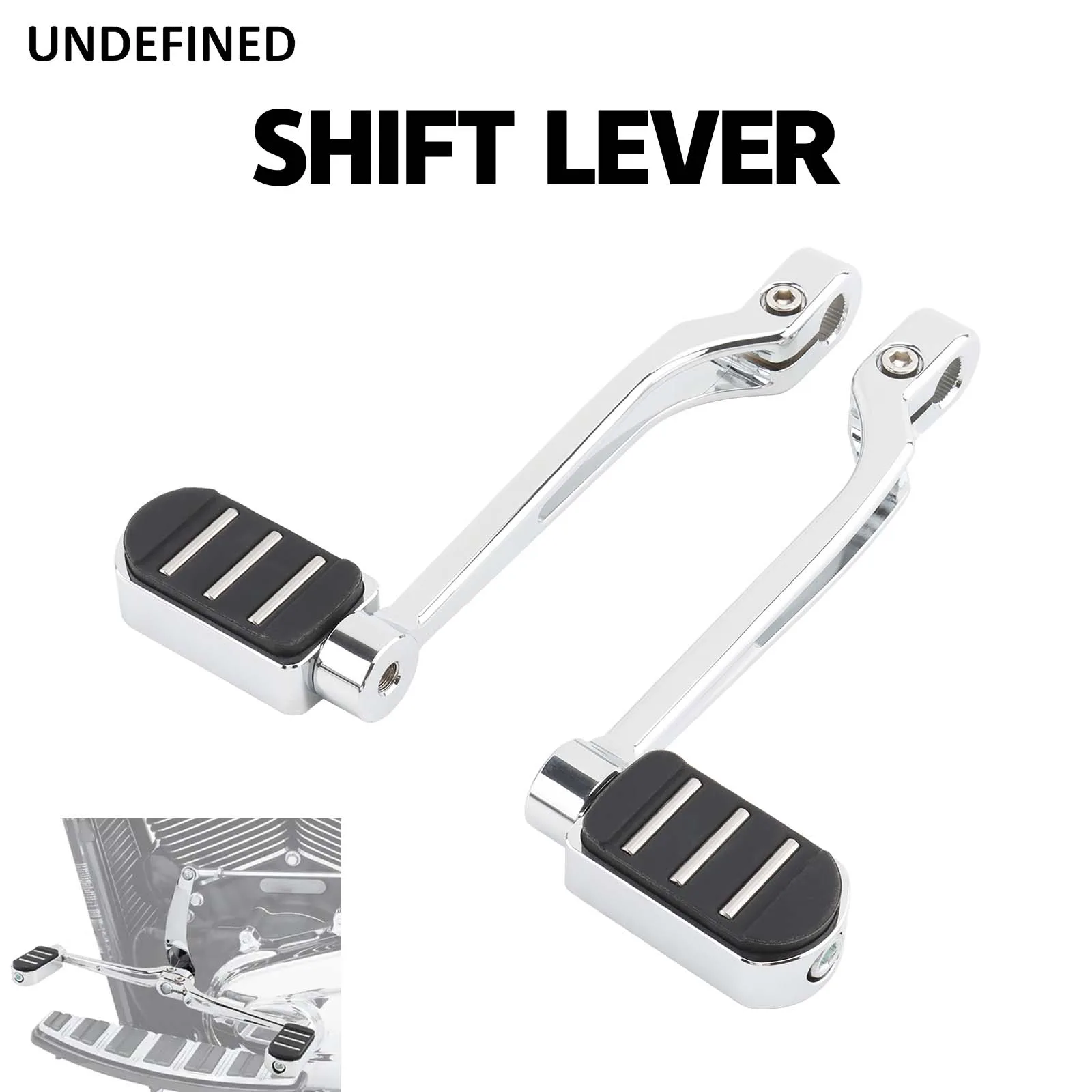 

Heel Toe Shift Lever Shifter Pegs For Harley Softail FL Touring Road King Electra Tour Street Glide FLST FLT FLHT Trike 18-2023