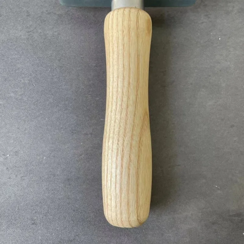 IALJ-Red Waterproof Double-Stand Beechwood Handle High-Quality Wallpaper Application Tool, Seam Press Roller, Lightweight