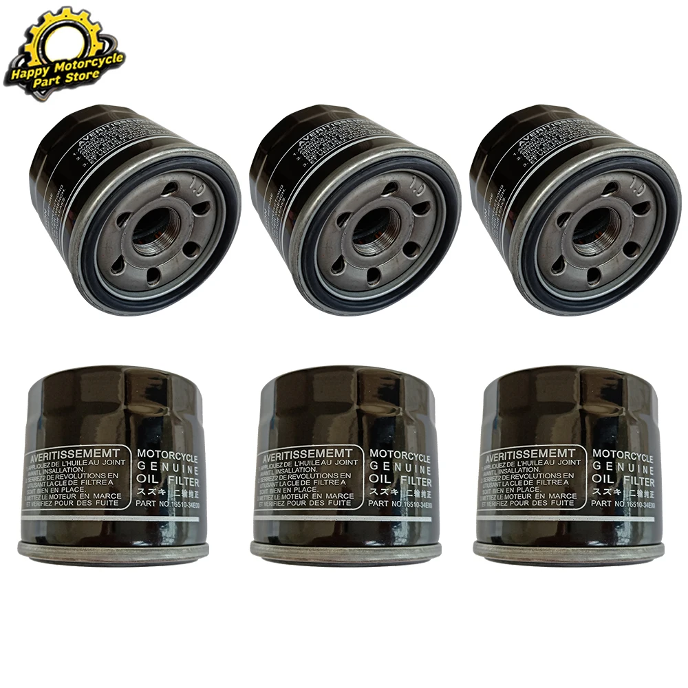 

1pc/2pc/4/5pc Oil Filter for SUZUKI GSX-R1000 GSXR1000 GSX-S1000 GSXS1000 A GSX-S1000F S Z SV1000 SV1000S TL1000 TL1000S TL1000R