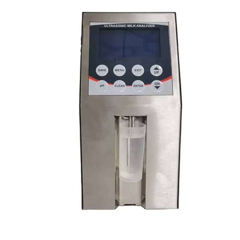 Milk Analyzer with Printer Milk Fat Analyzer for Dairy Testing Quality Control Portable Device for Farm Laboratory Use