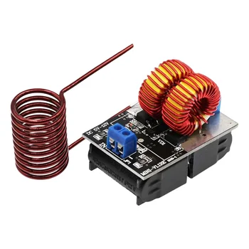 מספק כוח חימום ZVS קומפקטי - 120W DC 5-12V קלט / 15-50kHz מו...