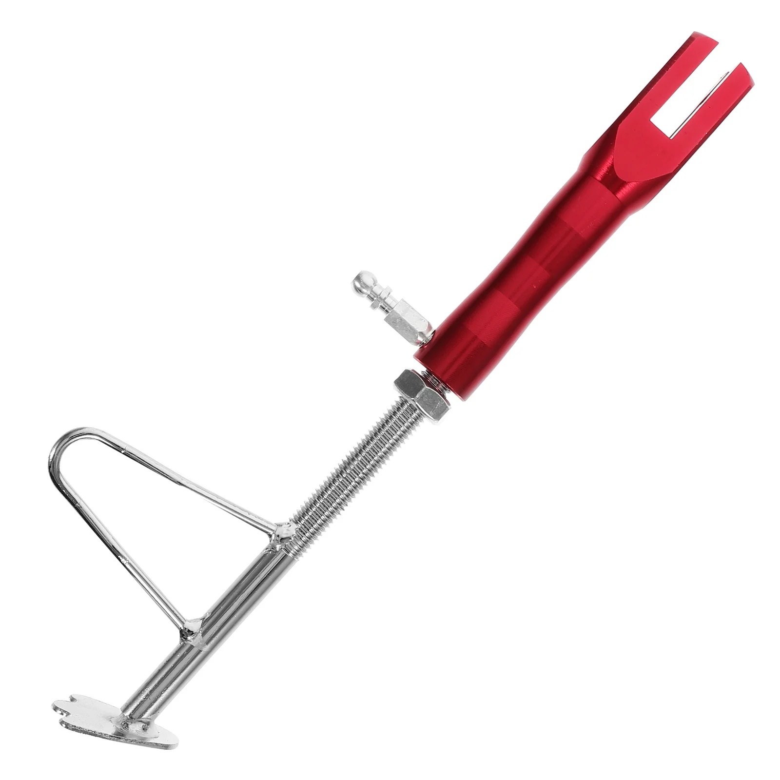 

Motorcycle Kickstand Replacement Metal Side Stand Foot Electric Scooter Parts Accessories Durable Enhanced Stability For E-Bike