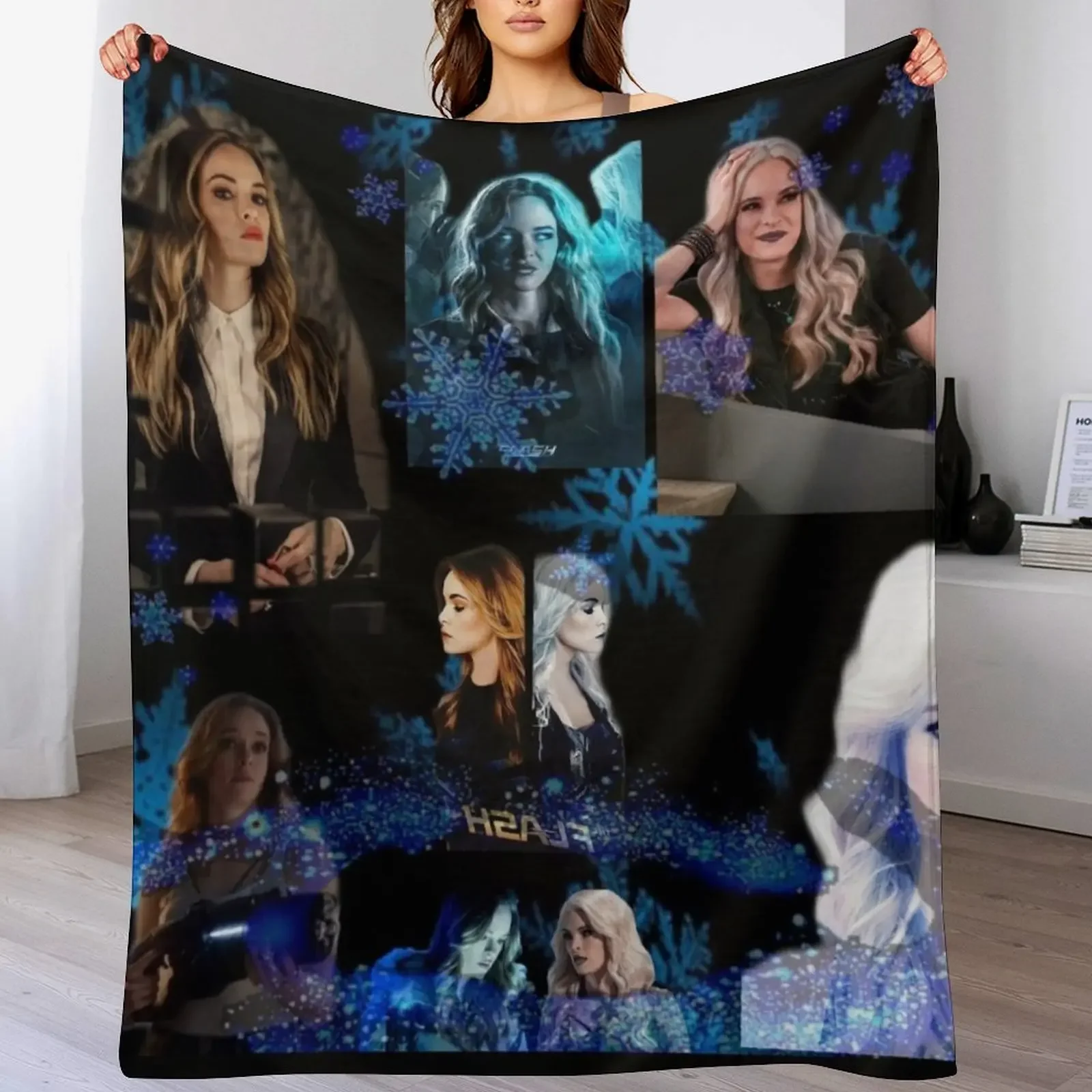 best of both killer frost and katlin snow Throw Blanket Vintage Stuffeds Blankets