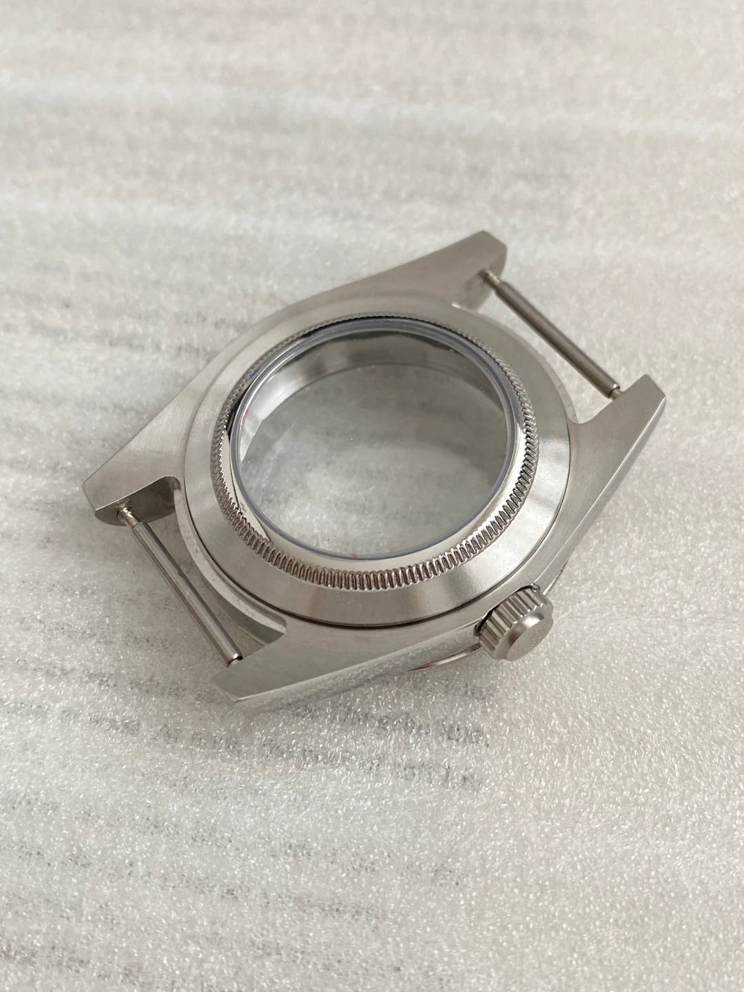 Boîtier en acier inoxydable avec verre saphir, adapté au mouvement NH35/36, accessoires de modification de montre, 39mm