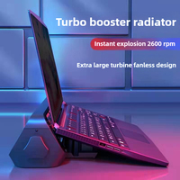 Laptop Special Radiator Turbine Cooling Strong Wind Artifact Universal Laptop Adjustable Base Laptop Stand Fan Cooler CoolingPad