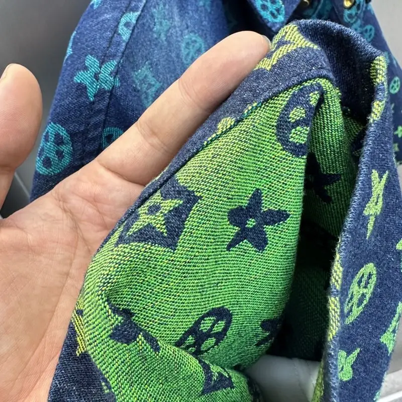 2025 Summer New Trendy Casual Shirt Short Sleeved Men's Fashionable Loose Design Versatile Niche Top Men