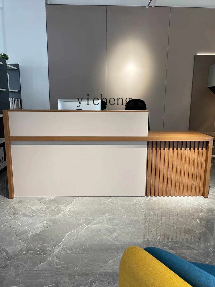 

LX Office Furniture Reception Desk Consultation Desk Commercial Service Desk