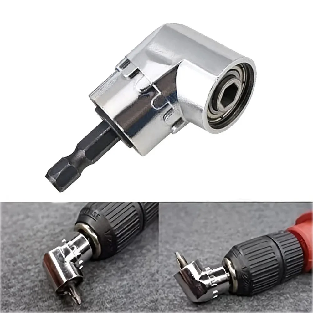 105 Degree Turning Screwdriver Joint Electric Drill Corner Attachment Extension Socket Screwdriver Head Tool Extension Bit Kit