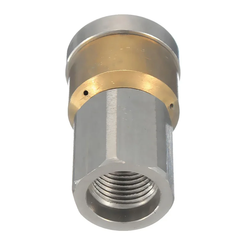 【Rushed】3X Steel Pressure Washer Drain Sewer Cleaning Pipe Jetter Rotary Nozzle 3 Jet 1/8 Inch F