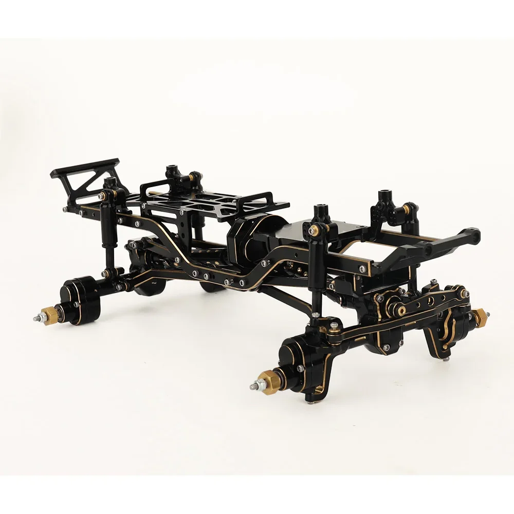 

1:24 Metal Upgrade Chassis Brass Frame For Axial 1/24 SCX24 C10 AXI00001 Ford RC Car Upgraded Parts