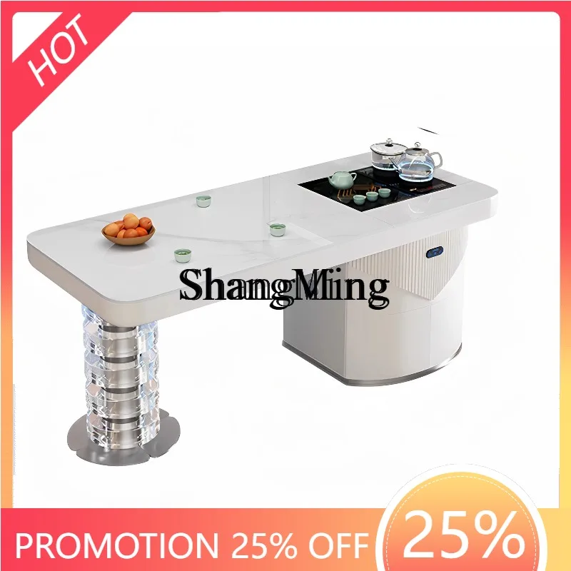 

Интеллектуальный подъемный чайный столик FG: роскошный, современный, высококачественный, для дома и балкона