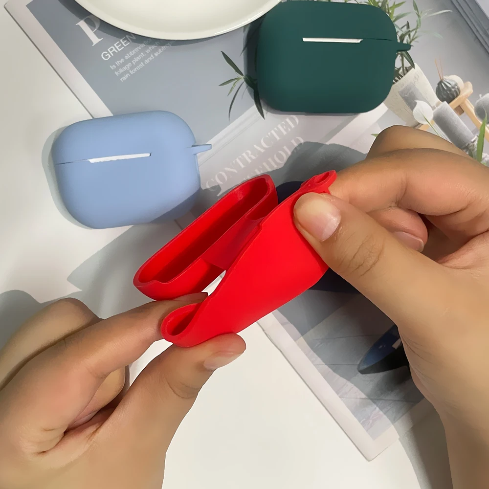 Мягкий чехол для Apple Airpods Pro2 2022, силиконовый моющийся чехол для air pods pro2, аксессуары для наушников Airpods Pro 2-го поколения