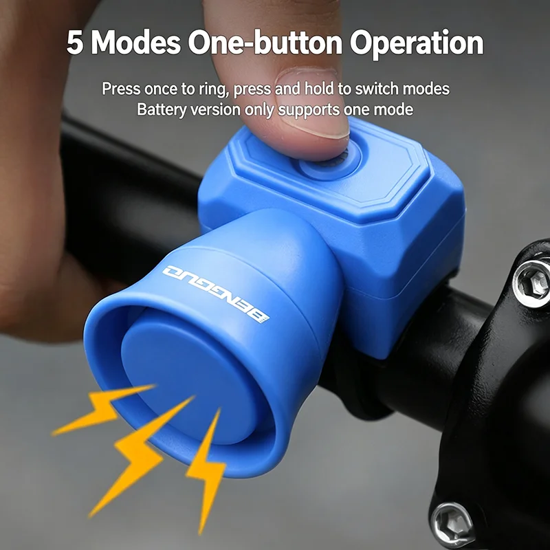 แตรไฟฟ้าสำหรับจักรยาน MTB แตรเ - Bike Bell Electronic Loud Horn บทวิจารณ์และราคา